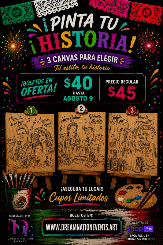 🎨🎉 Sip & Paint: Celebra Tus Raíces 🇲🇽✨ Pre-Sale for only $40 (Limited time) / Anaheim