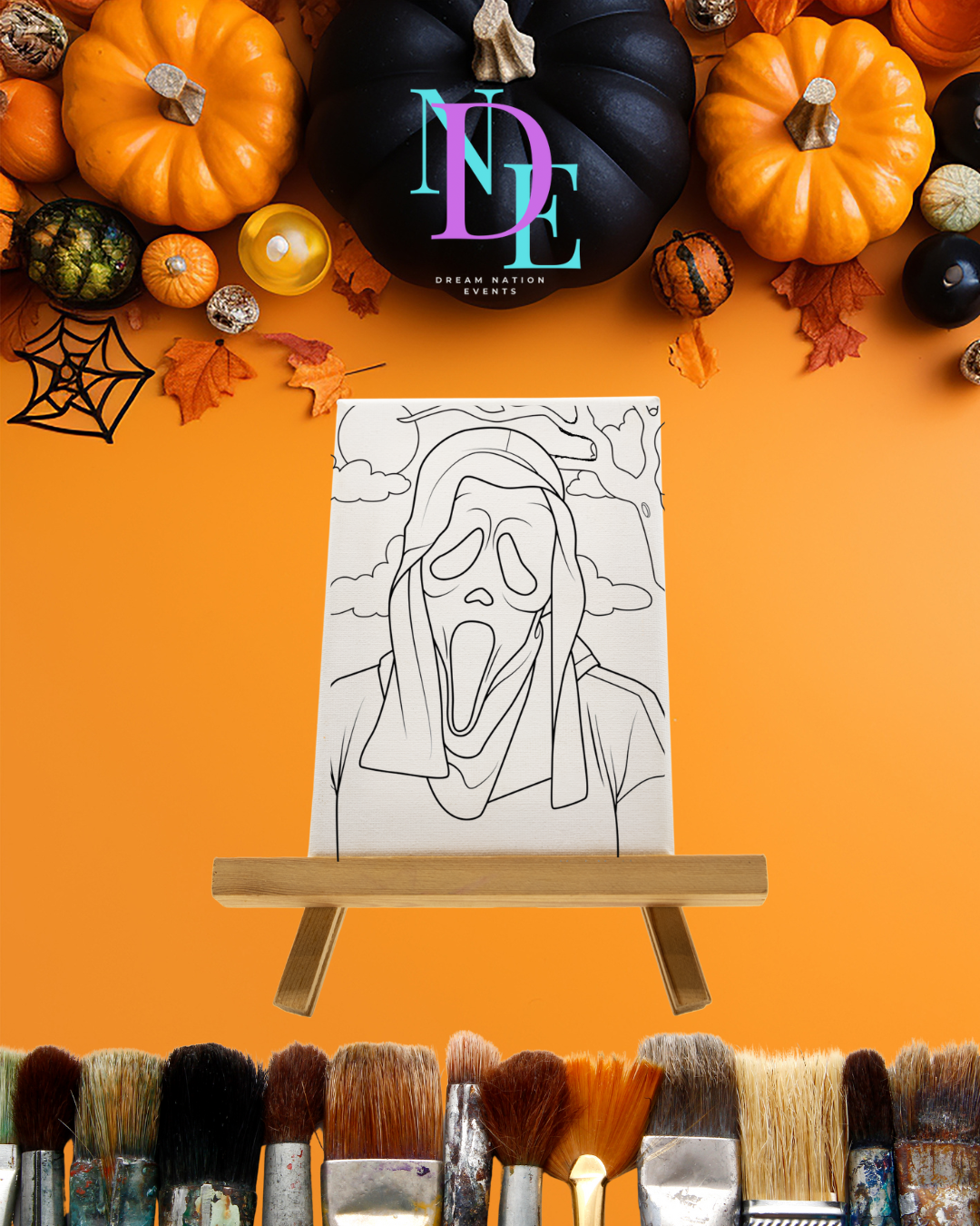 Paint and Sip - Halloween Inspired