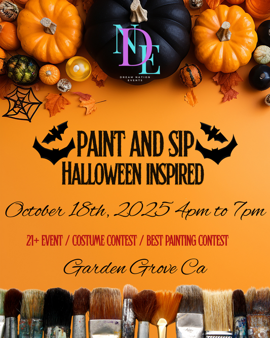 Paint and Sip - Halloween Inspired