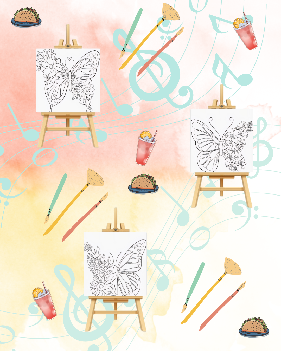 Paint and Sip - Remembering Jenni Rivera