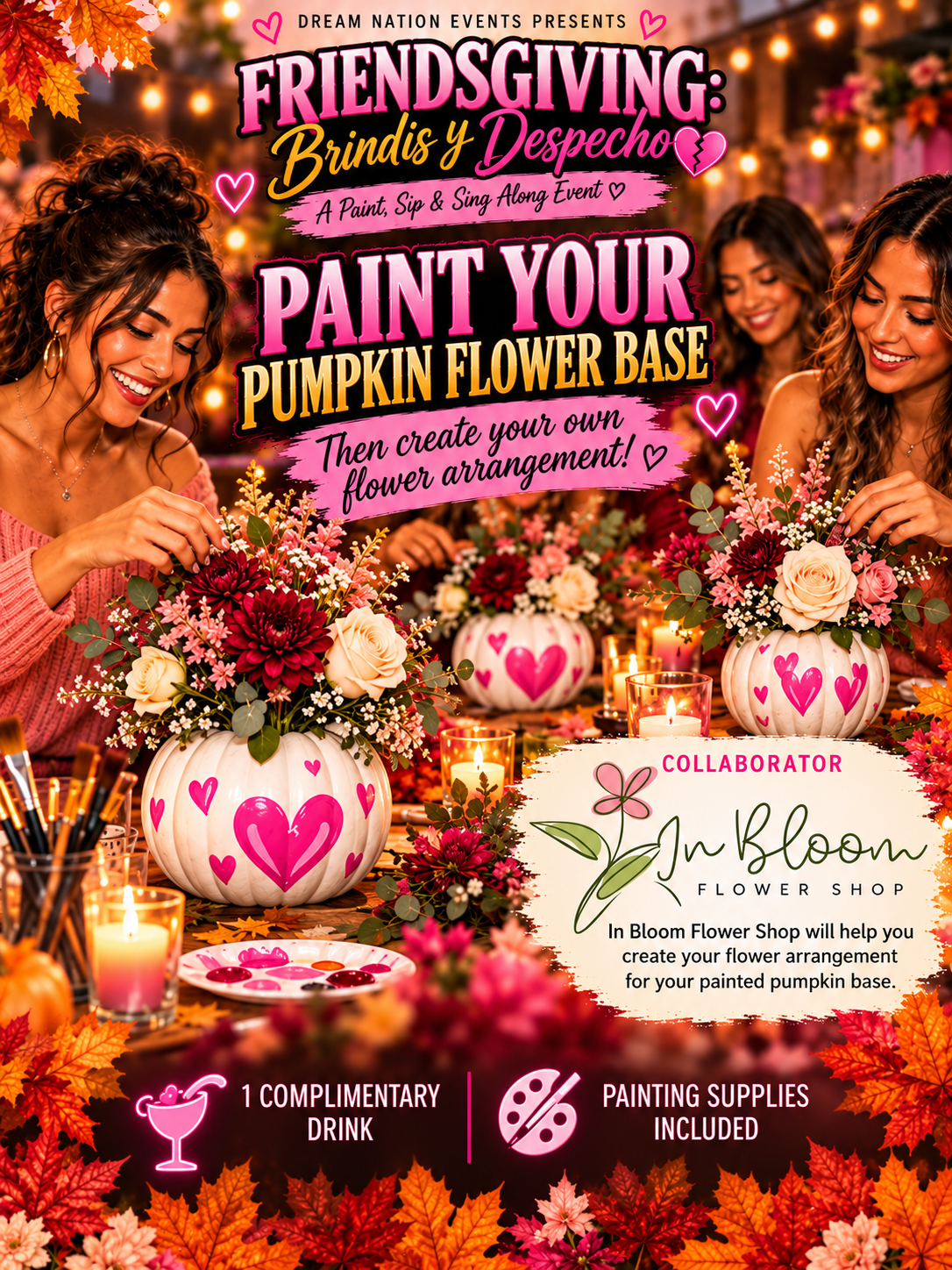 Friendsgiving: Brindis y Despecho / Murrieta / $25 pre-sale