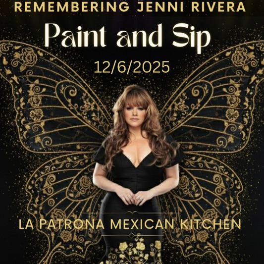 Paint and Sip - Remembering Jenni Rivera